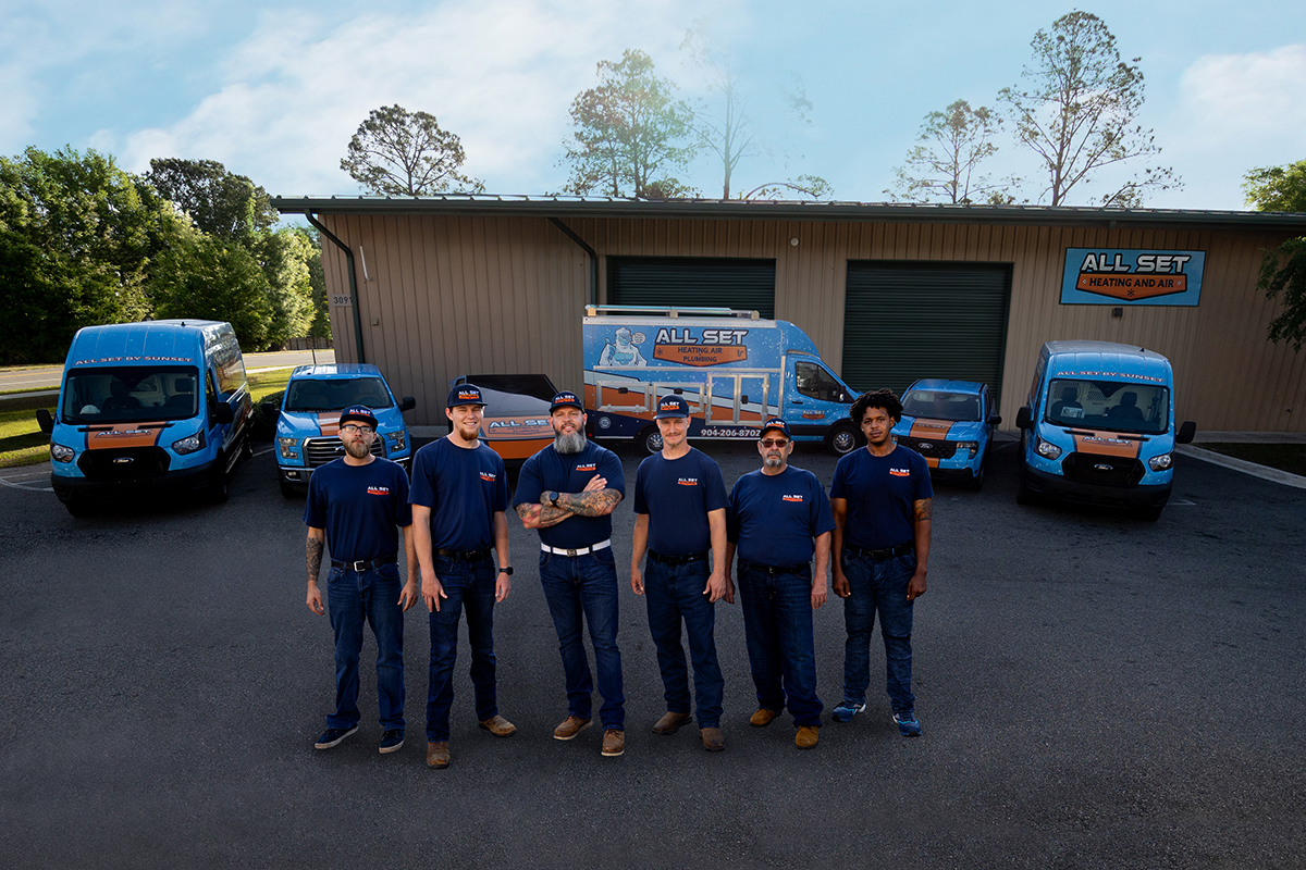 Team Vehicles - All Set Heating, Air & Plumbing