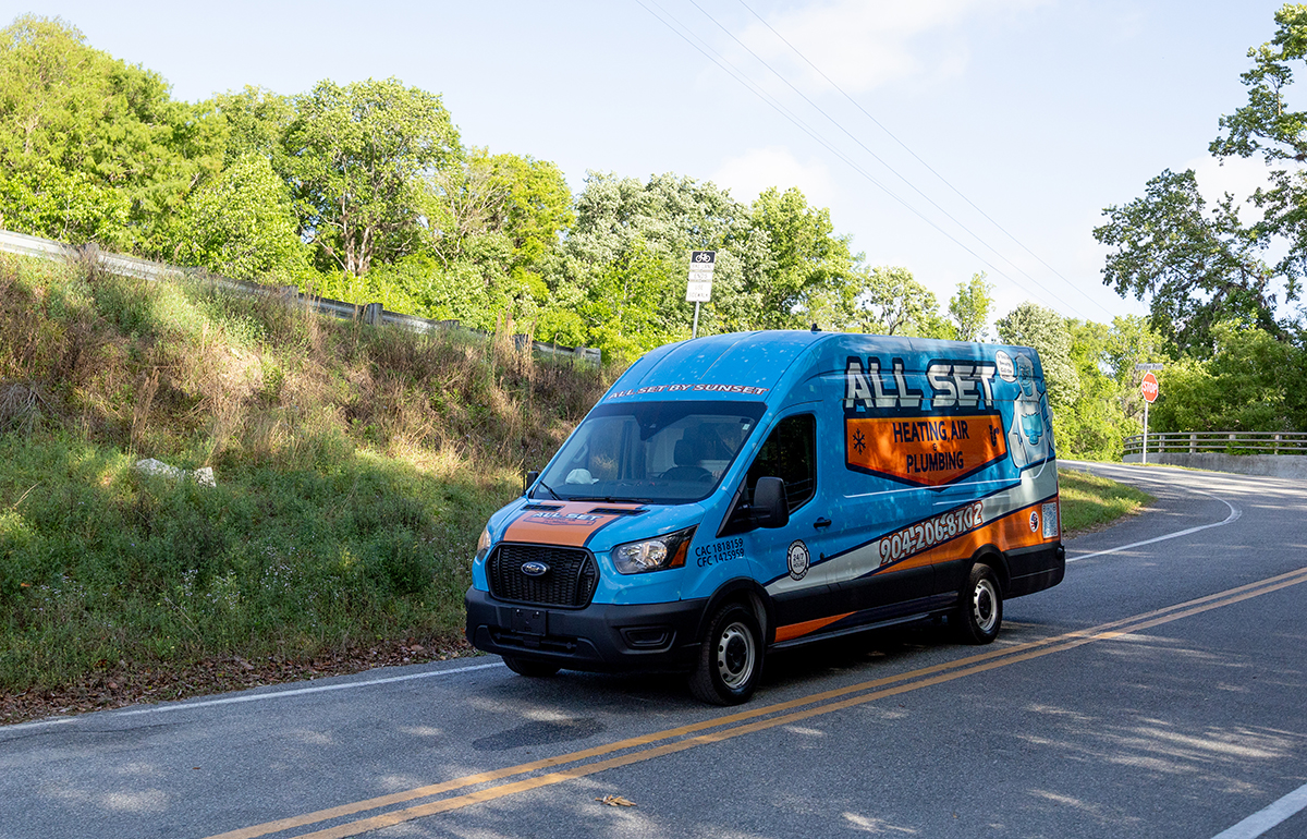 Van - All Set Heating, Air & Plumbing